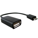 CABLE USB V2.0 OTG, MICRO B 90º A TIPO A HEMBRA BRobotix.