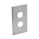 Tripp Lite Placa Frontal de Ancho Sencillo de 2 Puertos TRIPP-LITE N206-FP02-IND