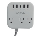 Vica Centro Multicontactos VICA SUP USB 7P