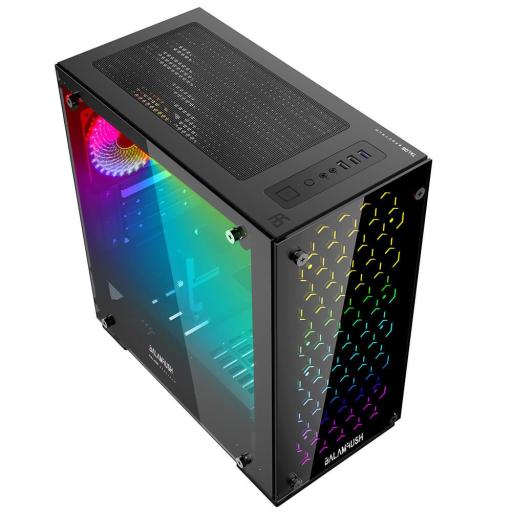 Gabinete Balam Rush Talos con Ventana RGB BR-922968 Mid-Tower