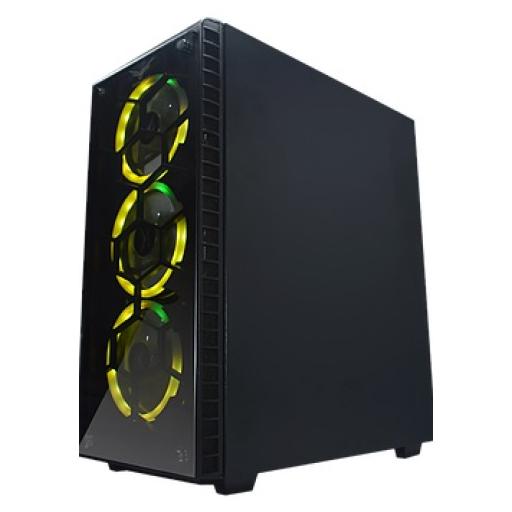 Gabinete Naceb Hydra NA-0602 con Ventana RGB Full-Tower ATX sin Fuente