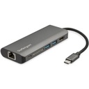 Docking Station StarTech HDMI 1x USB C 3.0 1x RJ-45 Negro