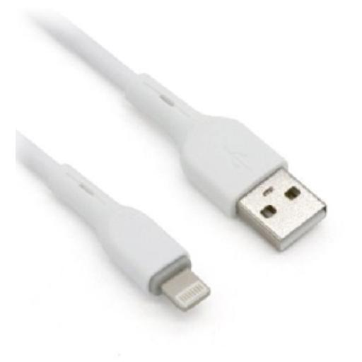 CABLE LIGHTNING PVC BRobotix BLANCO 1.0 m.