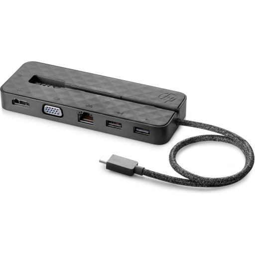  HPMini acoplamiento HP USB-C 885123826696167 Negro