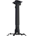 Soporte de Techo para Proyector soporta hasta 10Kg Negro.