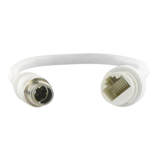 Hikvision Digital Technology Cable Adaptador Tipo Aviación a RJ45 (Red) para el Kit Movil DS-MP5604SD/GLF(LITE)(KIT)