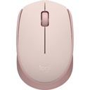 Logitech MOUSE LOGITECH M170 INALAMBRICO 2,4 GHz 10 MTS USB ROSE (910-006862)