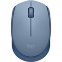 Logitech MOUSE LOGITECH M170 INALAM 2,4 GHz 10 MTS USB BLUE GREY (910-006863)