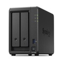 Synology Servidor NAS de 2 Bahías (Expandible a 7 Bahías) / Hasta 126 TB / Servicio Nube Gratis (P2P) / Administración Remota y Respaldo Programado