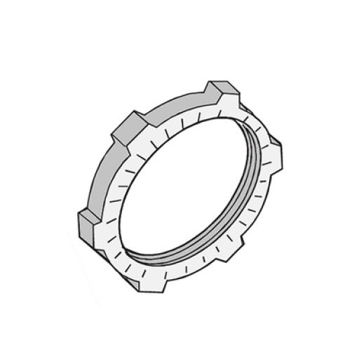 ANCLO Contratuerca Metálica Zamac de 1/2" (13 mm).