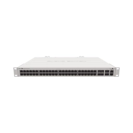 Mikrotik (CRS354-48G-4S+2Q+RM) Cloud Router Switch 48 puertos Gigabit Ethernet, 4 puertos SFP+ 10G, 2 puertos QSFP+ 40G, Montaje en Rack