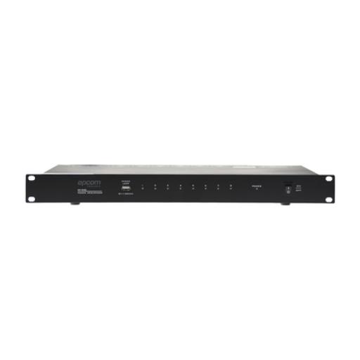 Epcom Secuenciador de Potencia | 8 Salidas | Delay de activación de 1 segundo | Recomendado para rack de amplificación o equipos de alta potencia.