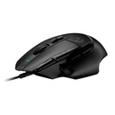 Logitech MOUSE LOGITECH G502 X HERO 25K LIGHTFORCE 89GR BLACK (910-006137)