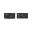 ATLONA Kit extensor de señal USB 2.0 de alta velocidad / hasta 100 metros / donde los componentes USB(Laptops, cámaras, micrófonos y parlantes) están ubicados en diferentes áreas de la sala.