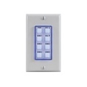 ATLONA  Panel de control de red de 8 botones