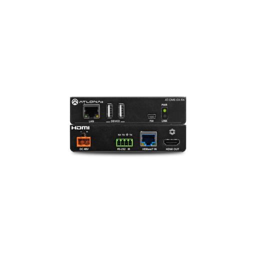 ATLONA OMEGA 4K/UHD Receptor HDBaseT para HDMI con USB