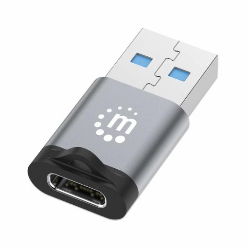 Adaptador de USB-A a USB-C V3.2 Manhattan.