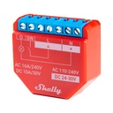 SHELLY Relevador inalámbrico inteligente 16A, 110-230 V, compatible con asistente de voz Alexa, Google Home