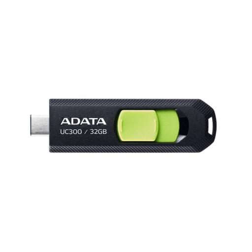 ADATA MEMORIA FLASH ADATA UC300 32GB USB-C 3.2 VERDE (ACHO-UC300-32G-RBK/GN)