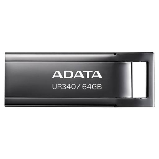 ADATA MEMORIA FLASH ADATA UR340 64GB USB 3.2 NEGRO (AROY-UR340-64GBK)