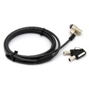 CANDADO PARA LAPTOP NANO DE LLAVE BRobotix 1.8 M.