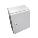 ANCLO Gabinete de Acero, Nema 4 -IP 66 de 40 x 50 x 20 cm con Platina y certificado UL.