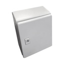 ANCLO Gabinete de Acero / Nema 4 -IP 66 de 20 x 25 x 15 cm / Platina y certificado UL.