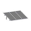 Precision Montaje para Panel Solar, riel 2200mm para Módulos con espesor de 35mm o 40mm, Velocidad de Viento Max. 136km/h