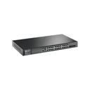 TPLINK Switch JetStream Gigabit administrable Capa 2, 24 puertos 10/100/1000 Mbps + 4 puertos SFP