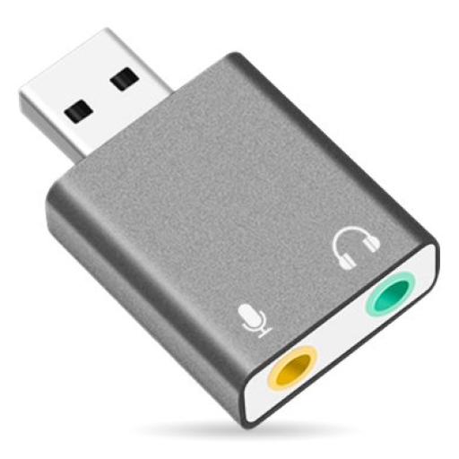 [BROBOTIX_263571] BRobotix Convertidor USB a Audio 7.1 BROBOTIX 263571