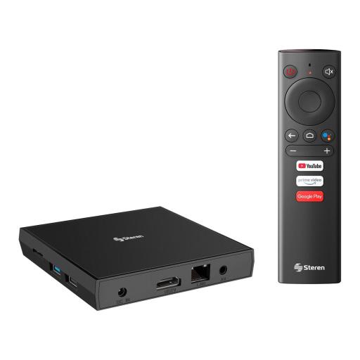 [STEREN_INTV-1000] Steren Sistema Android TV Box Steren Google Chrome Cast Color Negro