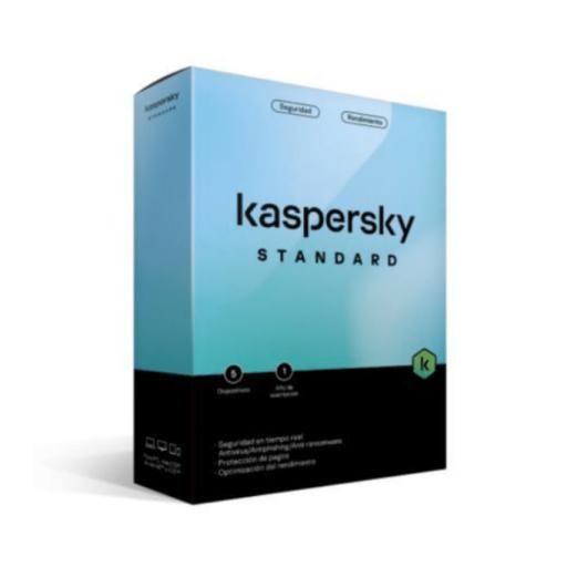 Kaspersky Lab Licencia Antivirus Kaspersky Standard 1 Año 5 Dispositivos