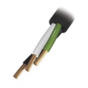 Indiana Bobina de 100 Metros / Cable Eléctrico de Uso Rudo / 3 Hilos Calibre 10 AWG / Hasta 600 V.