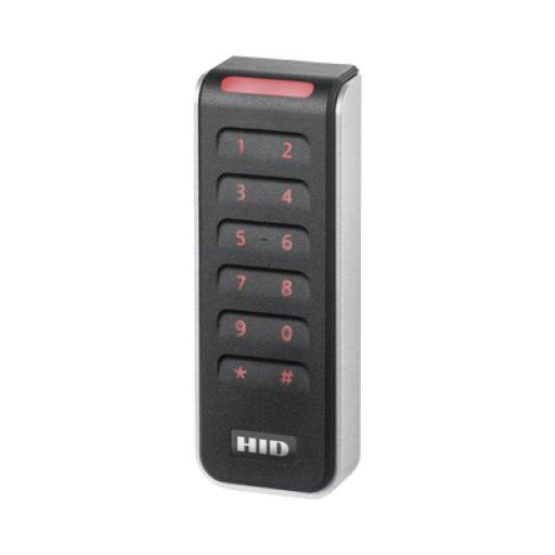 HID Identity Lector con Teclado Capacitivo SIGNO Multitecnologia/ 20KNKS-01-00001H/ Garantia de Por Vida/ Pigtail/Wiegand & OSDP/Mullion
