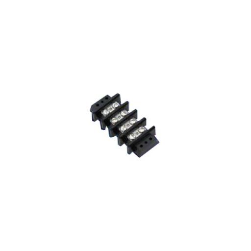 SYSCOM PARTS Terminal Culca Doble para 7 Contactos, 0.563 in, 30 Amp., 120 V., 10 AWG Panel.