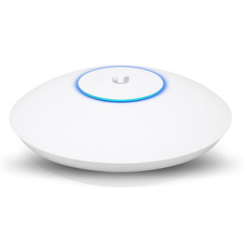 Ubiquiti Networks Access Point UniFi 3 Quad-radio MU-MIMO4x4 802.11ac Wave 2 con radio dedicado para seguridad WIPS contra intrusos, hasta 1500 usuarios concurrentes