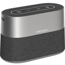 Hikvision Digital Technology Micrófono y Bocina Inalámbrica / Omnidireccional / DNR / Bluetooth / Ideal para Videoconferencias / USB-C / Compatible con Zoom - Webex - Skype - Youtube - Etc..