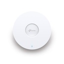 TPLINK Punto de Acceso Omada / Wi-Fi 6 AX3000 MU-MIMO 4x4 / Mesh Omada / Alta Densidad de Usuarios / Configuración por Controlador o Stand-Alone / Para Montaje en Techo/pared / Alimentación PoE+