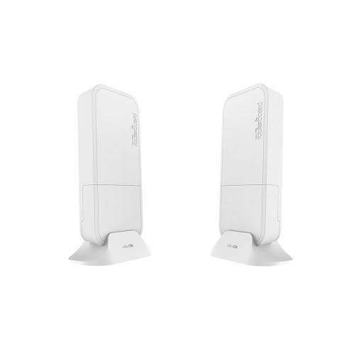 Mikrotik (Wireless Wire) Kit Enlace en 60 GHz PTP, Alcance hasta 100 mts, "Hasta 1Gbps".