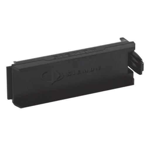Siemon Placa Ciega, Color Negro, Compatible con Distribuidores de Fibra óptica LightVerse Core, Plus y Pro