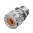 Hubbell Conector de cable, de aluminio macho recto, .13 - .19" (3.2 - 4.7 mm), 3/4".