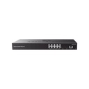 Grandstream Networks Switch Gigabit Administrable / 8 puertos 10/100/1000 Mbps + 2 Puertos SFP Uplink / Compatible con GWN Cloud.