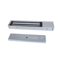 Hikvision Digital Technology Chapa Magnética de 600 Lbs (272 Kg) / Montaje en Puerta Normal o de Vidrio / Certificado CE /  Uso en Interior / Magnetismo Anti-residual