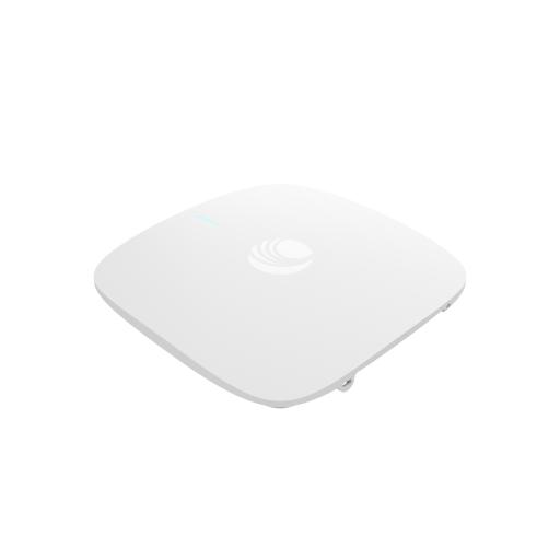 Cambium Networks Access Point cnPilot XE3-4 WiFi 6/6E 802.11ax (2.4, 5 y 6 GHz), 3 radios definidos por software (SDR), MU-MIMO 4x4, Políticas de control de aplicaciones, hasta 1,500 clientes, gestión desde la nube, hasta 6.6 Gbps.