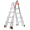 Little Giant Escalera Multi-Posiciones de 6.7 m (22') para Suelos Inclinados o con Desniveles. 