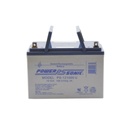 Power-Sonic Batería 12V, 100AH, Para Respaldo, Tecnologías AGM/VRLA, 10-12 Años Vida Útil, Terminales U, Reconocida UL   