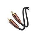 Ugreen Cable de Audio Coaxial Macho a Coaxial Macho  (S/PDIF) / 5.1 Canales / Diseño de Blindaje Multiple / Núcleo de Cobre / Caja de Aleacion de Cobre / 2 Metros / Color Negro