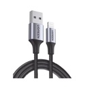 Ugreen Cable USB-A a Lightning | 1 Metro | Certificado MFi | Carga Rápida 5V/2.4 A | 480 Mbps | Conector C94 | Adecuado para iPhone, iPad y iPod | Protección Integrada | Caja de Aluminio | Nylon Trenzado | Color Negro | 2 años de Garant&iacu