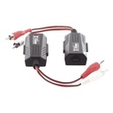 Epcom Balun Extensor de audio analogo estereo RCA a RJ45  / Distancia 800 mts/  Cable CAT5-6 / Conector 100% COBRE / protección TVS, Calidad PREMIUM