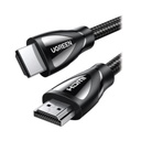 Ugreen Cable HDMI 2.1 de Nylon Trenzado / 1 Metro / 8K@60Hz/4K@120Hz / eARC (Canal de Retorno de Audio / HDR10+ / VVR / HEC (Canal Ethernet HDMI) / ALLM / 3D / Dolby Atmos / Dolby Visión / 48 Gbps / Mayor Duración.